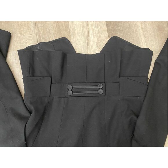 Valencia Black Double Breasted Blazer, Classic Design, Size Small - Picture 11 of 11